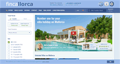 Desktop Screenshot of fincallorca.com